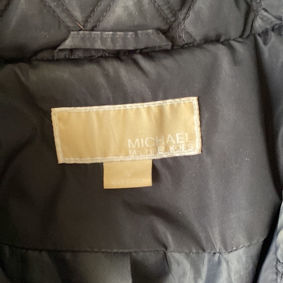 Navy Michael Kors Coat - Picture 2 of 3